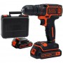 Дриль-шурупокрут акумуляторний BLACK+DECKER BDCDC18KB - фото 6