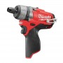 Шурупокрут акумуляторний 1/4 дюйма HEX MILWAUKEE, M12 CD-0, 37Нм - фото 2