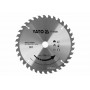 Диск пиляльний по дереву YATO 235 x 25.4 x 2.8 x 1.8 мм 36 зубців R.P.M до 7000 1/хв