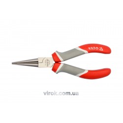 Круглогубці нікельовані YATO 160 мм Круглогубці нікельовані YATO 160 мм