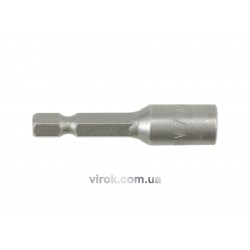 Насадка торцева магнітна YATO HEX-1/4" 7 х 48 мм Насадка торцева магнітна YATO HEX-1/4" 7 х 48 мм