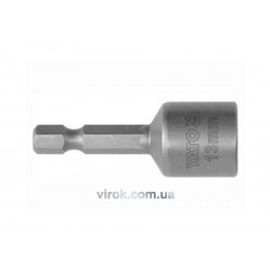Насадка торцева магнітна YATO HEX-1/4" 8 х 48 мм Насадка торцева магнітна YATO HEX-1/4" 8 х 48 мм