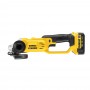 Шліфмашина кутова - болгарка акумуляторна DeWALT DCG412M2 - фото 4