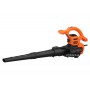 Порохотяг садовий з подрібнювачем мережевий Black+Decker 2.6 кВт 40 л 11.7 м³/хв 2 сопла - фото 2