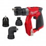 Дриль-шурупокрут акумуляторний MILWAUKEE, M12 FDDXKIT-202X, 34 Нм (+ зар.пр., 2 акум. Х2Аг, 4 насад. - фото 9