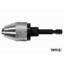 Патрон для дриля YATO HEX-1/4" Ø0.5-6.5 мм 75 мм - фото 3