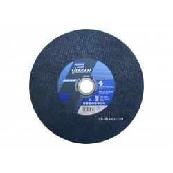 Диск відрізний по металу і нержавіючій сталі NORTON VULCAN FIXED Ø=300х32 мм t=3 мм