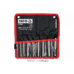 Пробійники отворів для шкіри YATO 2.5-10 мм 9 шт