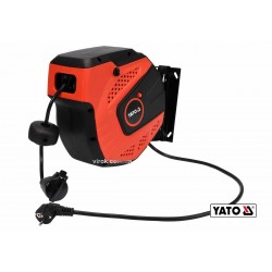 Подовжувач електричний на котушці YATO 10 м 1.5 мм² 3-жильний Подовжувач електричний на котушці YATO 10 м 1.5 мм² 3-жильний