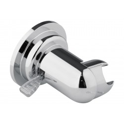 Тримач душових розприскувачів з присмоктувачем FALA обертовий, пластиковий ABS, покритий хромом