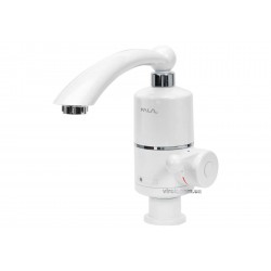 Нагрівач води проточної мережевий FALA до 60°С, 3 кВт, тиск 0,04-0,6 MPa, гусак l=20 см