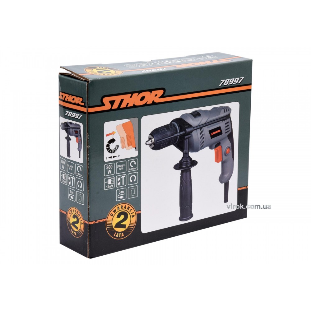 Дриль ударний STHOR 800 Вт - фото 2 Дриль ударний STHOR 800 Вт - фото 2