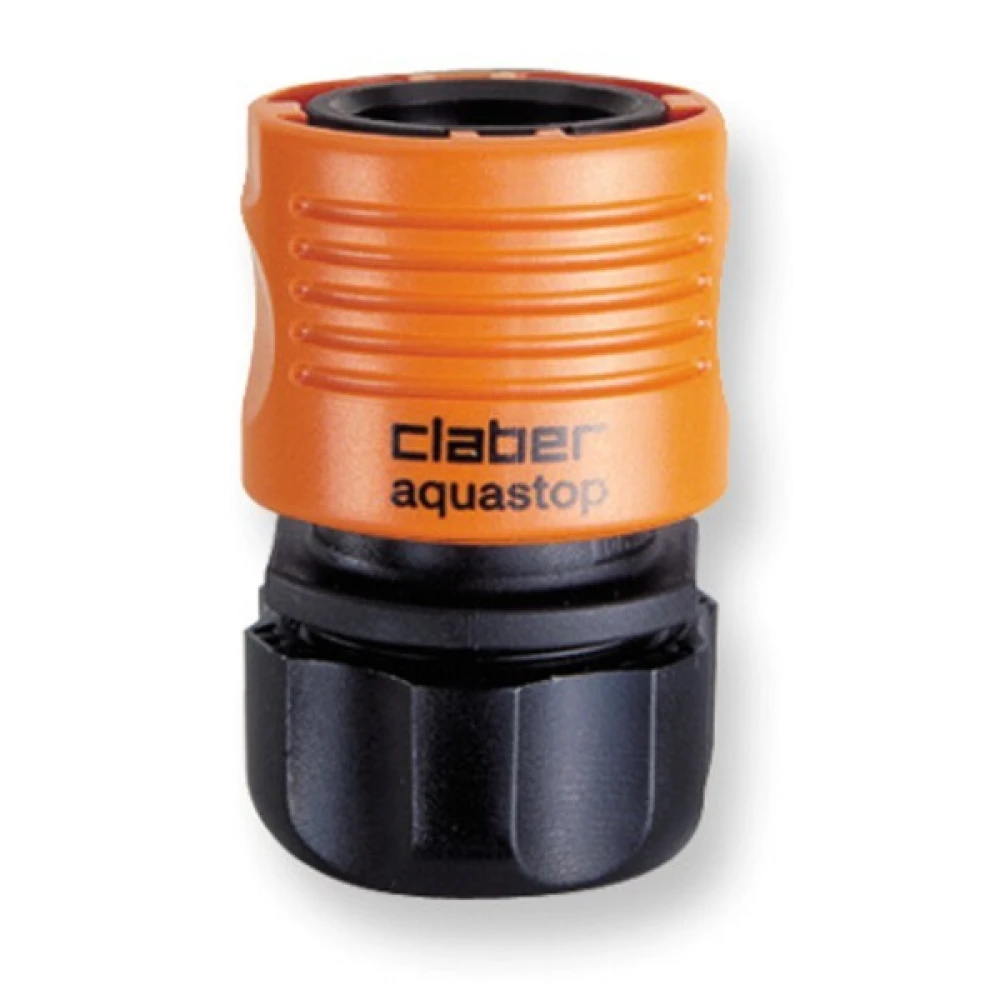 З'єднання 1/2" для поливального шланга, аквастоп Claber 8602 З'єднання 1/2" для поливального шланга, аквастоп Claber 8602