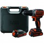 Дриль-шурупокрут акумуляторний безщітковий BLACK+DECKER BL186KB - фото 12