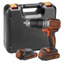 Дриль-шурупокрут акумуляторний безщітковий ударний BLACK+DECKER BL188KB - фото 8