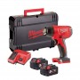 Термоповітродувка   акумуляторна MILWAUKEE, M18 BHG-502C (+ заряд.пристрій, 2 акум.Х 5Аг, кейс)