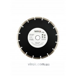 Диск відрізний алмазний YATO "SEGMENT" 230 х 2.7 х 8 х 22.2 мм