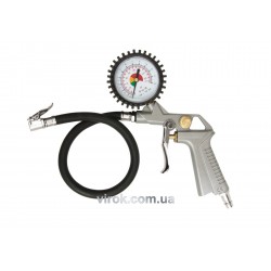 Пістолет для накачування шин VOREL з манометром 2.8 - 10 Бар Пістолет для накачування шин VOREL з манометром 2.8 - 10 Бар