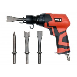 Молоток відбійний пневматичний YATO 113 л/хв 6.3 бар + 4 долота Молоток відбійний пневматичний YATO 113 л/хв 6.3 бар + 4 долота