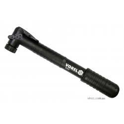 Насос ручний для велосипеда VOREL в пластиковому корпусі