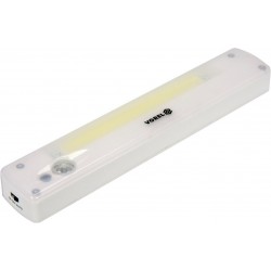 Лампа нічна з датчиком руху VOREL: живлення від 3х ААА батарейок, діодна, 3 Вт, 120 Lm, з магнітом