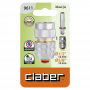Конектор для шлангів 1/2"-5/8" Claber Metal-Jet 9611 з аквастопом - фото 3