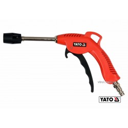 Пістолет пневматичний продувальний YATO з турбо-соплом 110 мм 1/4" 0.62 МПа Пістолет пневматичний продувальний YATO з турбо-соплом 110 мм 1/4" 0.62 МПа