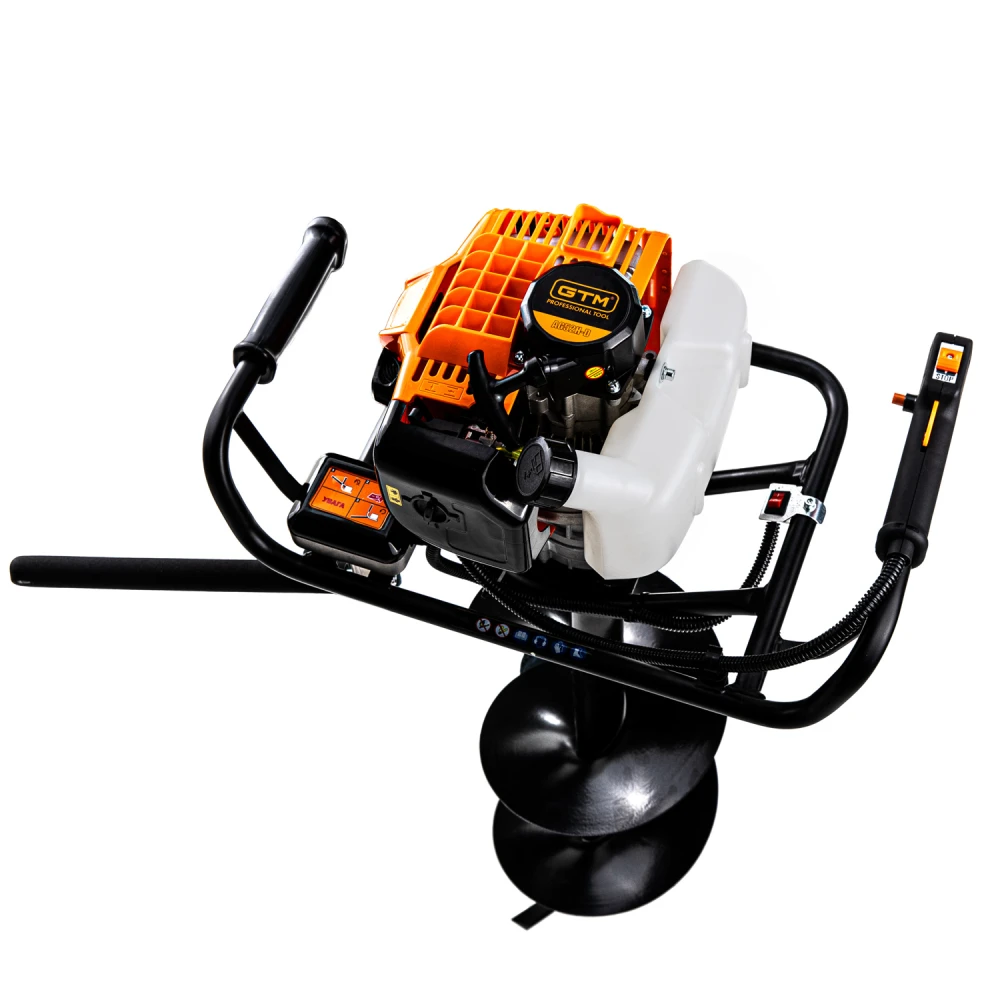 Мотобур бензиновий GTM AG52H-D 1,46 кВт без шнеку - фото 2 Мотобур бензиновий GTM AG52H-D 1,46 кВт без шнеку - фото 2