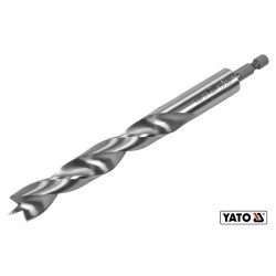 Свердло по дереву спіральне YATO Ø16 x 100/60 мм HEX 1/4" HSS 4241