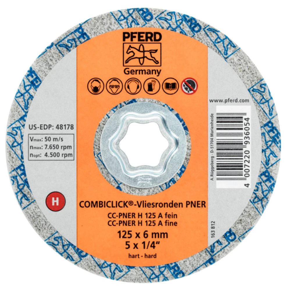 Коло полірувальне Pferd CC-PNER H 125 A fein Коло полірувальне Pferd CC-PNER H 125 A fein