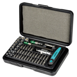 Набір біт Whirlpower 49 од. в пластиковому кейсі Набір біт Whirlpower 49 од. в пластиковому кейсі