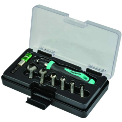 Набір зенковок Whirlpower 1/4 "8 од. З рукояткою Набір зенковок Whirlpower 1/4 "8 од. З рукояткою