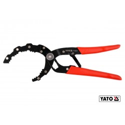 Кліщі для оливних фільтрів YATO Ø60-120 мм 280 мм Кліщі для оливних фільтрів YATO Ø60-120 мм 280 мм