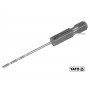Свердло по металу YATO 1.5 x 57/26 мм HEX-1/4" HSS 6542 для нержавіючої конструктивної легованої сталі