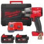 Гайкокрут імпульсний компактний 1/2\" (881 Нм) з фрикційним кільцем MILWAUKEE M18 FMTIW2F12-502X (+ з