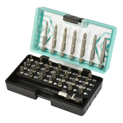 Набір біт Whirlpower 96-7336 36 шт у пластиковому кейсі Набір біт Whirlpower 96-7336 36 шт у пластиковому кейсі