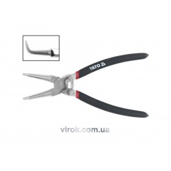 Знімач стопорних кілець YATO зігнутий стискання l=150 мм