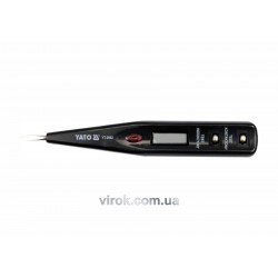 Індикатор напруги цифровий YATO 12-250 В Індикатор напруги цифровий YATO 12-250 В