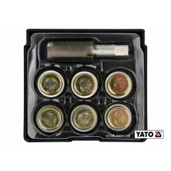 Набір для ремонту оливних пробок YATO М20 х 1.5 6 шт Набір для ремонту оливних пробок YATO М20 х 1.5 6 шт