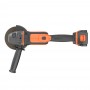Шліфмашина кутова - болгарка акумуляторна BLACK+DECKER BCG720M1 - фото 9