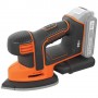Шліфмашина вібраційна акумуляторна BLACK+DECKER BDCDS18N - фото 6