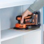 Шліфмашина вібраційна акумуляторна BLACK+DECKER BDCDS18 - фото 5