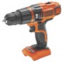 Дриль акумуляторний ударний BLACK+DECKER BDCH188N - фото 6