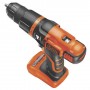 Дриль акумуляторний ударний BLACK+DECKER BDCH188N - фото 6