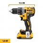 Дриль-шурупокрут акумуляторний безщітковий DeWALT DCD791NT - фото 8