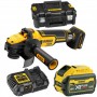Шліфмашина кутова - болгарка акумуляторна безщіткова DeWALT DCG409VST1 - фото 13