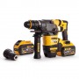 Перфоратор акумуляторний безщітковий SDS-Plus DeWALT DCH334X2 - фото 5