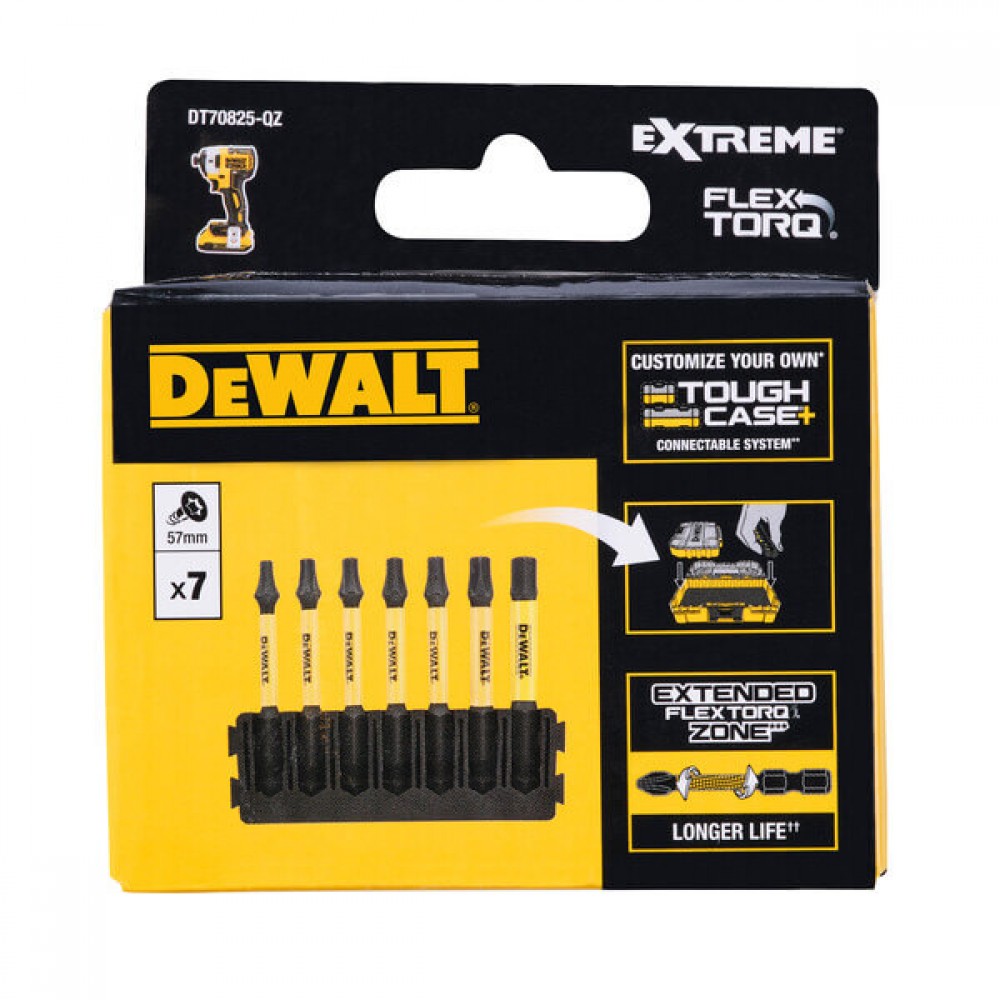 Касета з бітами FlexTorq DeWALT DT70825 - фото 1 Касета з бітами FlexTorq DeWALT DT70825 - фото 1