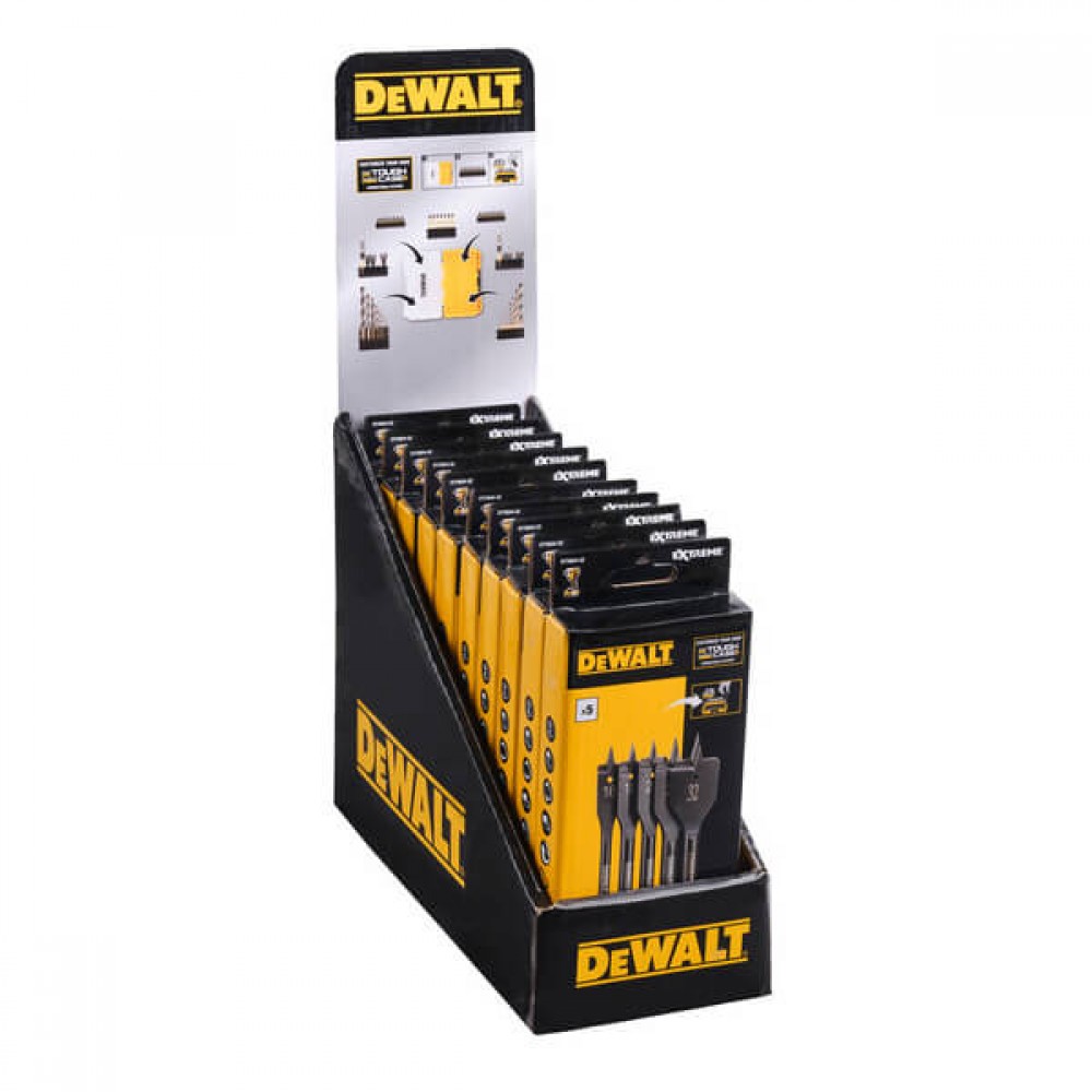 Касета з перовими свердлами, EXTREME IMPACT DeWALT DT70834 - фото 2 Касета з перовими свердлами, EXTREME IMPACT DeWALT DT70834 - фото 2
