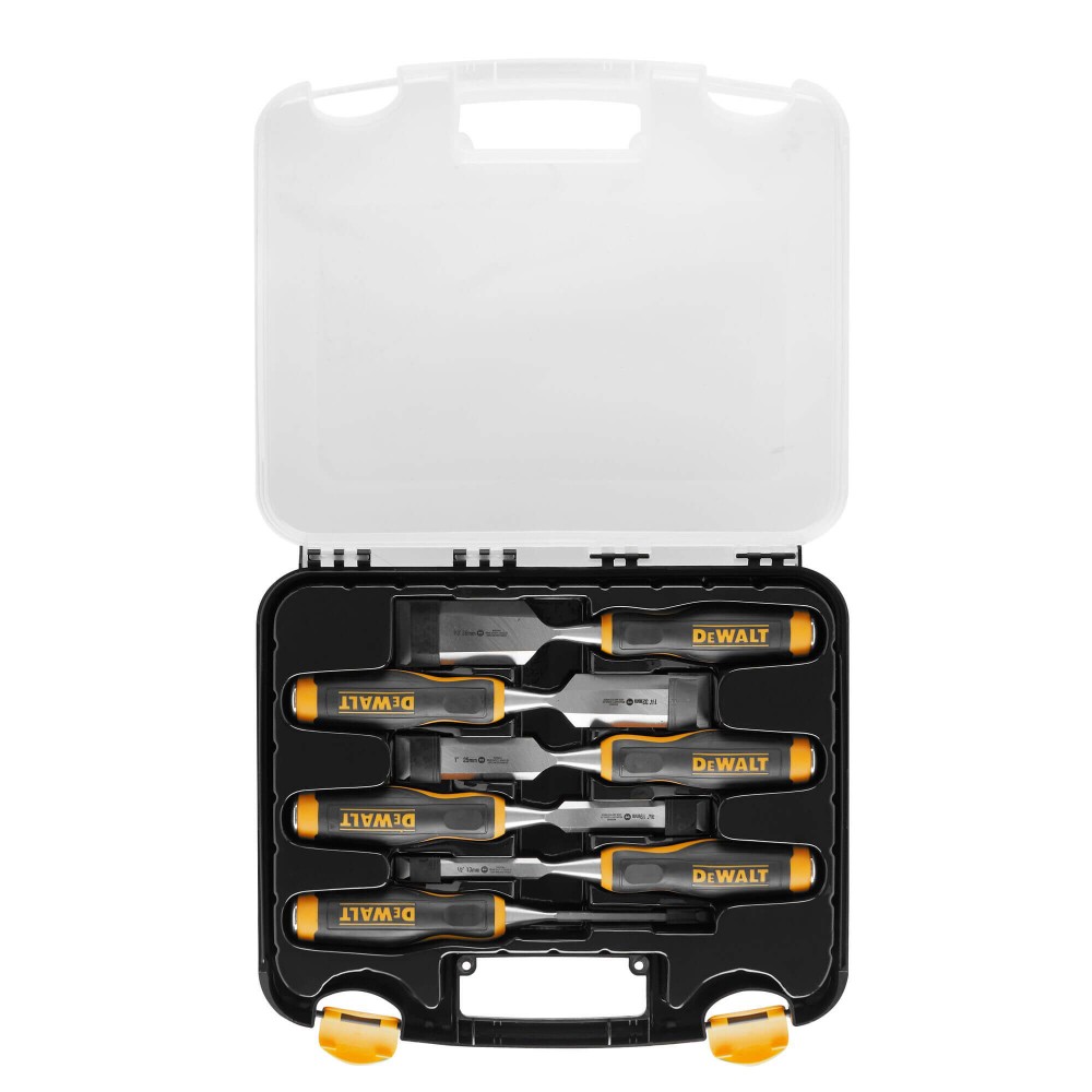 Набір із шести стамесок DeWALT DWHT16852-9 - фото 1 Набір із шести стамесок DeWALT DWHT16852-9 - фото 1